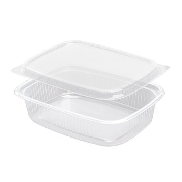 Delicatessen cup PP square with lid