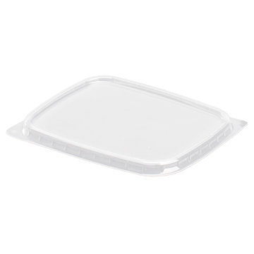 Lid for delicatessen cup PP square