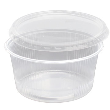 Delicatessen cup with lid PP round 250ml