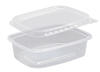 Produktbild Feinkostbecher eckig mit Deckel klar PP f&uuml;r 125ml