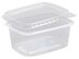 Delicatessen cup square with lid clear PP for 200ml 