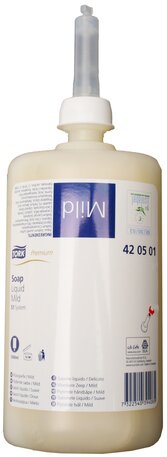 Flüssigseife Tork 6x1 Liter Premium mild 