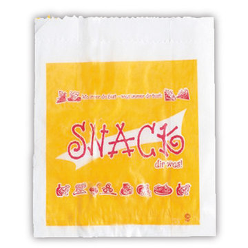 Folded bag "Snack yourself something"