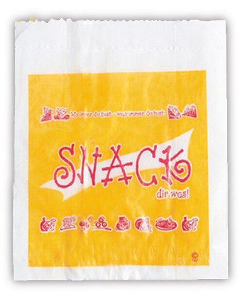 Snacktaschen "Snack dir was" 16x17cm 