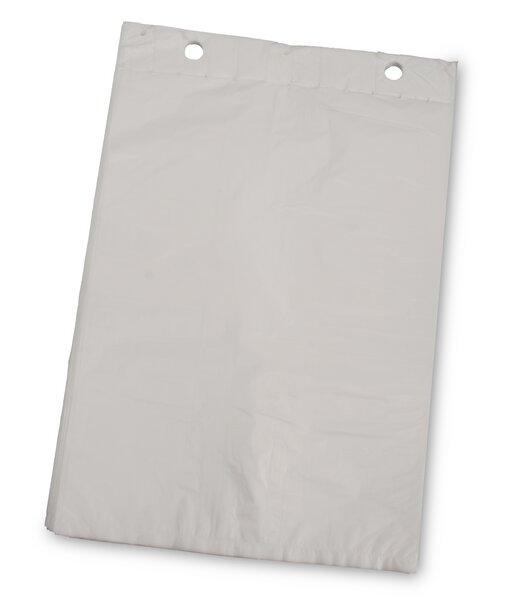 Flat bag HDPE transparent 24x35cm+3cm 