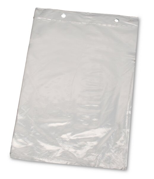 Flat bag LDPE blocked 25x40cm+3cm 