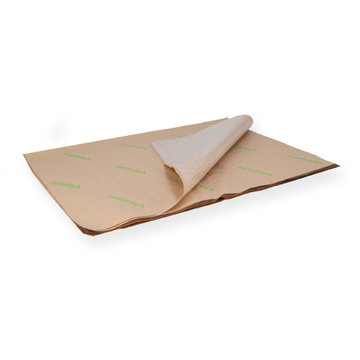 Frischpack braun 37,5cm x 50cm mit Druck "Natürlich"