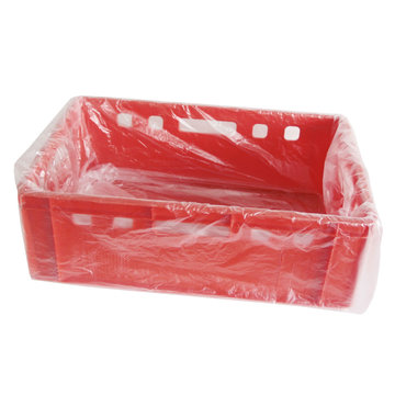 Gusset bags HDPE for E2 crates