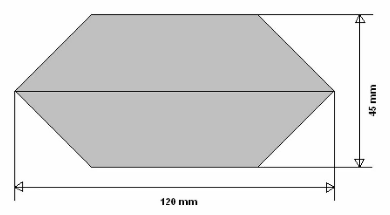 Zellglas-Bodenbeutel 120x225mm 