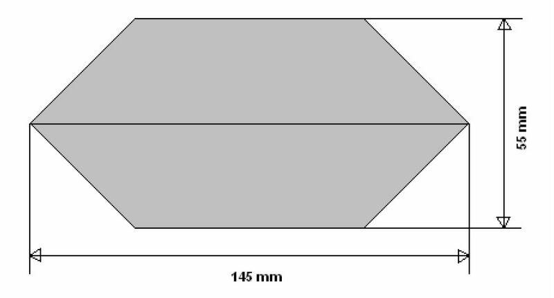 Cellophan-Bodenbeutel 145x235mm 