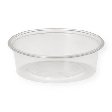 Dressing cup PP round clear 50cc
