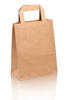 Produktbild Papiertragetaschen braun 18+8x22cm