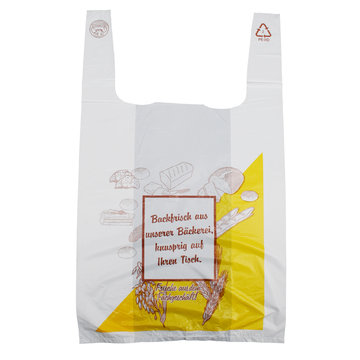 Shirt carrier bags Bread & Grain