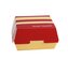 Burger-Box "Guten Appetit" 135x125x75mm 