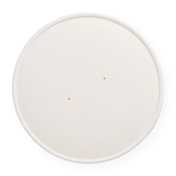White lid &Oslash; 185 mm for hot food 