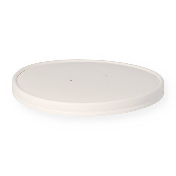 White lid &Oslash; 185 mm for hot food 