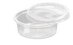 Dressing cup PP round clear 50ml with lid 