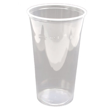 Cup with foam rim PS