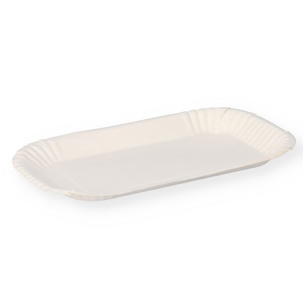Pappschalen Pommesschalen KU60 15x23x2cm 