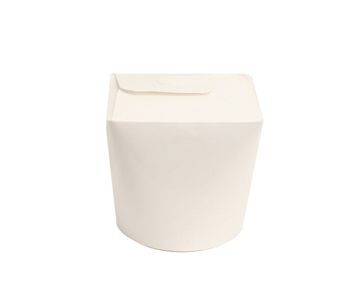 Food-Box wei&szlig; unbedruckt rund 32oz 