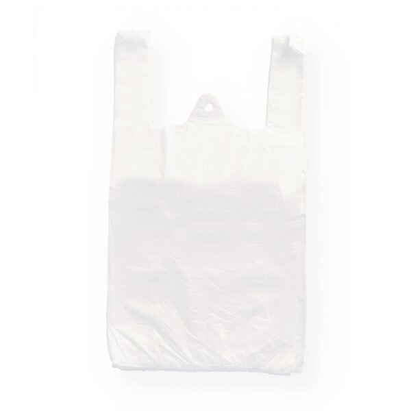 Hemdchentragetaschen HD weiss standard 25+12x45cm 