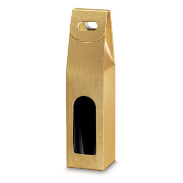 Carrying box open shaft for 1 bottle