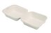 Hamburgerbox aus Zuckerrohr Bagasse 153x147x80mm 