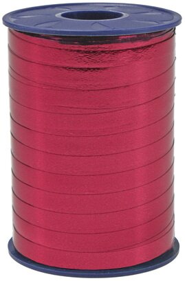 Geschenkband metallic bordeaux 10mmx250m 