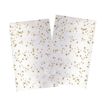Stollen bag PP stars 250x440+40mm