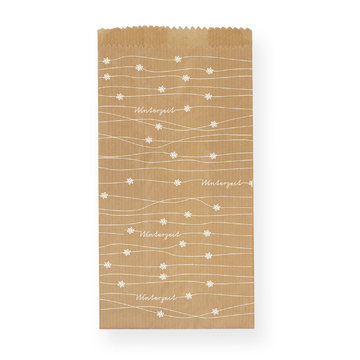 Baker's gusset bag "Wintertime" 20+7x42cm (NF 8)