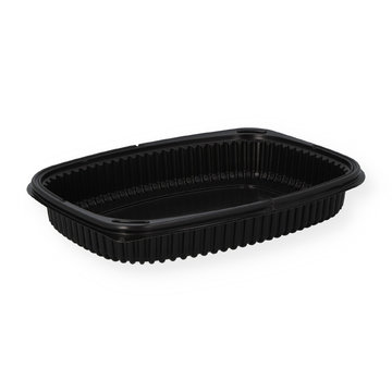 Verpackungsschale PP schwarz 1050ml