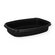 Rectangular bowl PP black 1,250 ml 