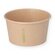 Delicatessen cup made of hard paper brown round 250ccm 