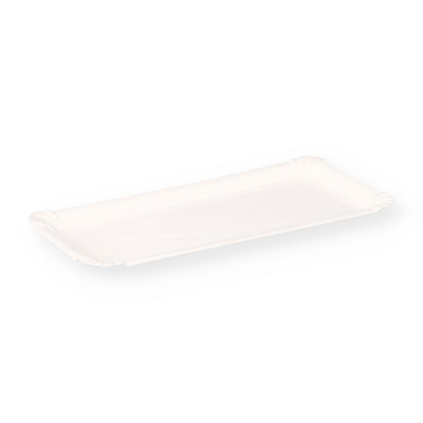 Paper plate fresh fiber 11x24cm uncoated 