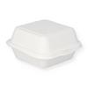 Produktbild Hamburgerbox aus Zuckerrohr Bagasse 153x147x80mm