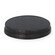 Hard paper flat lid black for dressing cups 50ml, 80ml, 100ml 