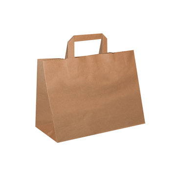 Papiertragetaschen mit extra breitem Boden 32x21,5x27cm