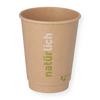 Produktbild Doppelwandbecher braun 0,3l "Nat&uuml;rlich" Coffee To Go Thermobecher