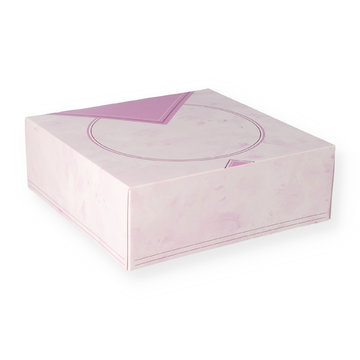 Cake box purple/pink