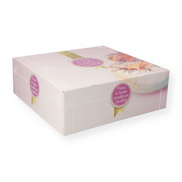 Cake box confectionery quality