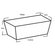Fingerfoodbox "Newspaper" braun Kraft 14/12,4x8/6,5x5cm 