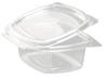 Produktbild Salatbox oval R-PET 500 ml mit Klappdeckel