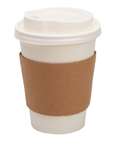 Coffee sleeves brown for cups Ø 90mm 