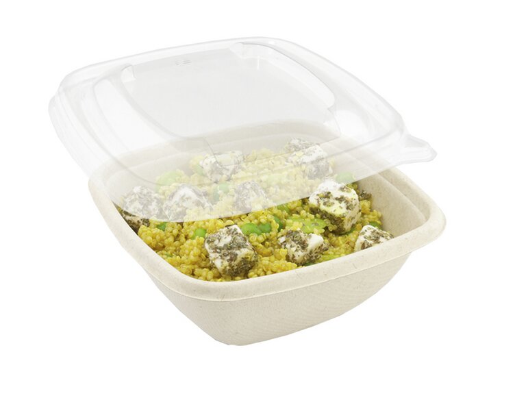 Schale aus Bagasse gerade 375ml 
