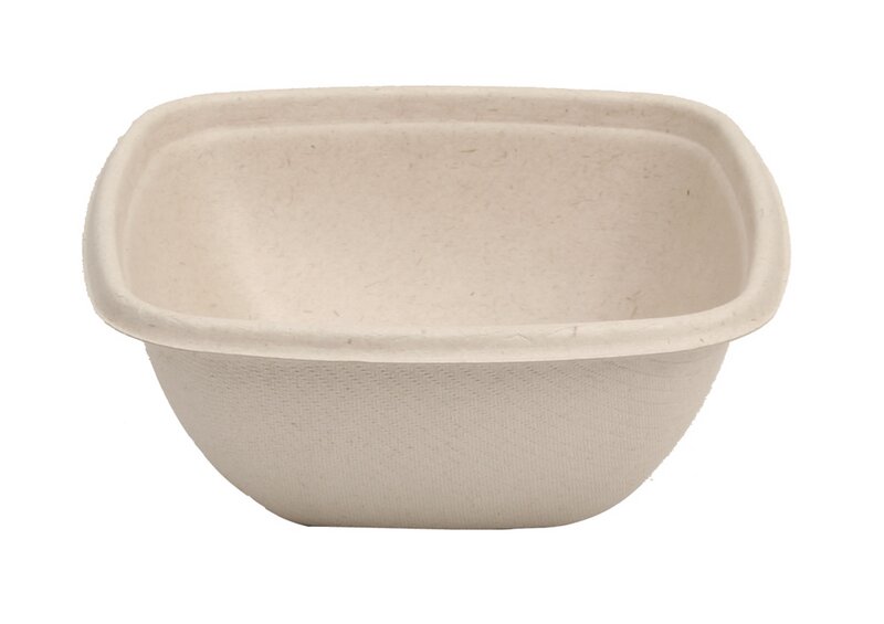 Schale aus Bagasse gerade 375ml 