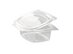 Salatbox oval R-PET 250 ml mit Klappdeckel 