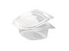 Produktbild Salatbox oval R-PET 250 ml mit Klappdeckel