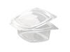 Produktbild Salatbox oval R-PET 375 ml mit Klappdeckel