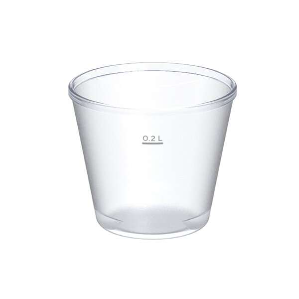 Mehrwegbecher Kaltgetränkebecher 0,2 Liter Clear Cups 200ml gefrostet 