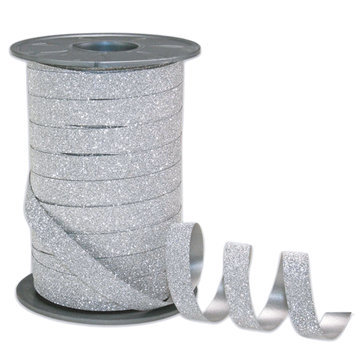 Glitter" striped ribbon